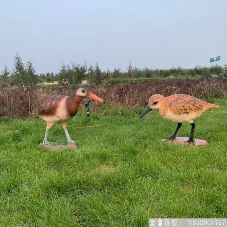 玻璃鋼鳥雕塑，各種鳥雕塑12