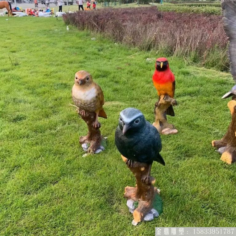 玻璃鋼鳥雕塑，各種鳥雕塑1